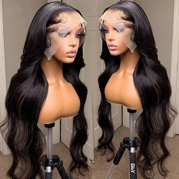 360 DOPI Full Lace Frontal Human Hair Pre Plucked Wigs  display picture 3