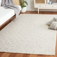 thumbnail image 2 of SAFAVIEH Micro-Loop Charlotte Solid Area Rug, Ivory/Grey, 3' x 5', 2 of 7
