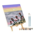 thumbnail image 5 of Rose landscape diy digital oil painting hand-colored oil painting N1Q8, 5 of 6