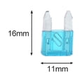 thumbnail image 2 of 60pcs Mini Blade Fusibles Auto Car Truck Surtido Fusible Kit, 2 of 8