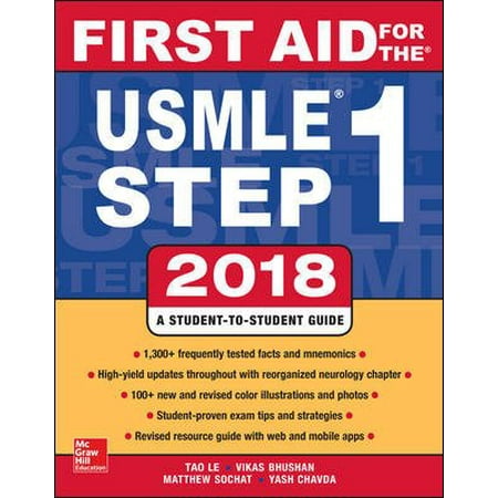 First Aid for the USMLE Step 1 2018, 28th Edition (Best Usmle Step 2 Cs Review Course)