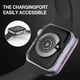 thumbnail image 5 of Apple Watch Case for Apple Watch 38MM Series 3/2/1/ with Built-in Tempered Glass Screen Protector, All-Around Ultra-Thin Bumper Full Cover Hard PC Protective Case for iWatch, 5 of 5
