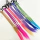 thumbnail image 3 of Zhuge 2 extensiones de cabello trenzado de colores con bandas de goma, postizos sintéticos trenzados de arcoíris, accesorios para el cabello con cola de caballo para disfraces de fiesta, A03, 3 of 5