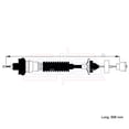 thumbnail image 2 of Cable Chicote Embrague Compatible Con Peugeot Partner 1.6L 1992 1993 1994 1995 1996 1997 1998 Diesel Exportacion CAHSA Cable Chicote Acelerador, 2 of 6