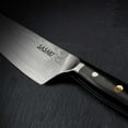 thumbnail image 2 of Sasaki Masuta Japanese AUS-10 Stainless Steel Chef Knife, 8-Inch, Black, 2 of 7