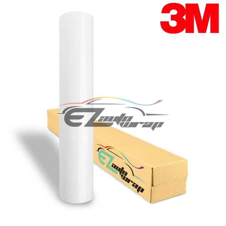 EZAUTOWRAP 6 Wide Genuine 3M Scotchgard Paint Protection Clear Film Vinyl  Wrap Decal Peel And Stick 