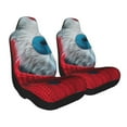 thumbnail image 2 of Cauagu Stylish Polar Bear Sunglasses Print Car Seat Covers,Universal Automotive Seat Covers Car Seat Protectors Easy to Install Car Cover Car Accessories Auto rucks Van & SUV-2 PCS, 2 of 9