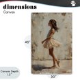 thumbnail image 4 of Stupell Industries Eclectic Ballerina in Soft Light Canvas Art, 30 x 45, by Creative Studio, 4 of 8