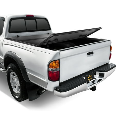 Auto Drive Hard Tri Fold Truck Bed Tonneau Cover Fits 89-94 Toyota Pickup 95-04 Tacoma 6 Bed