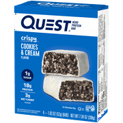 Quest Nutrition, Hero Protein Bars, Low Carb, Gluten Free, Cookies & Cream, 4 Ct