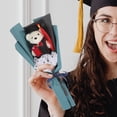 thumbnail image 4 of BRIGHTFUFU Ramo de oso de graduación Ramo de graduación Decoración Ramo de regalo de oso de posgrado, 4 of 7