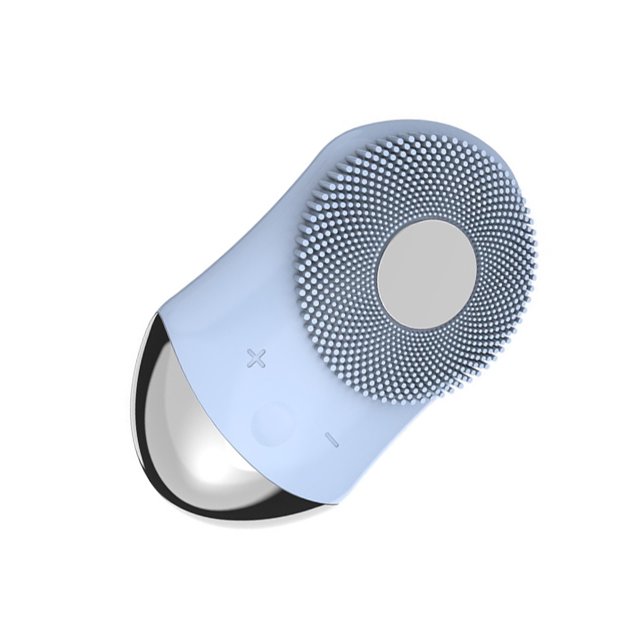 Guardurnaity Cepillo de limpieza facial sónico, recargable, impermeable, ajustable, eléctrico, espinillas, máquina de masaje exfoliante, cuidado de la piel Tratamientos faciales Azul Guardurnaity CE014068-01