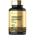 thumbnail image 1 of Suplemento Carlyle Vanadyl Sulfato 10 mg 180 tabletas, 1 of 8