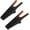 Orange+Black, variant on Boot Puller Boot Jack Shoes Remover Sturdy Boots Remover Puller with Non-Staining Rubber Grip for Cowboy Rubber Boots Orange 2pc