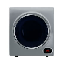 3.5 cu.ft. Compact Short Dryer with Digital Controls in Silver