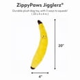 thumbnail image 2 of Juguete para Perro ZippyPaws Jigglerz Plátano de Peluche Chirriante, 2 of 2