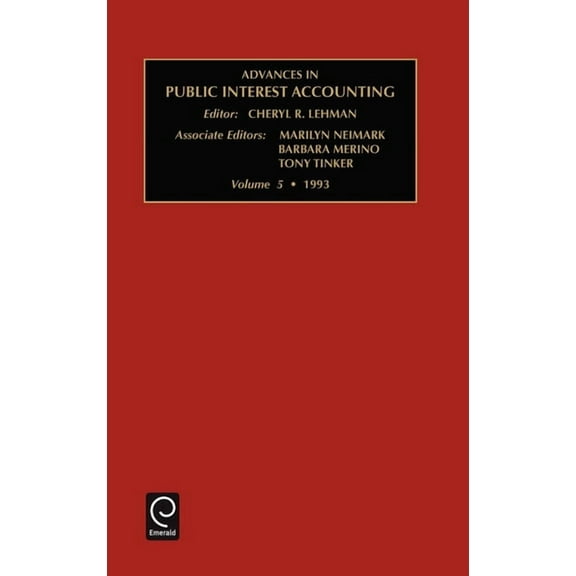 Advances in Public Interest Accounting Advances in Public Interest Accounting, Book 5, (Hardcover)