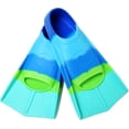 thumbnail image 2 of Aletas para niños aletas cortas para natación entrenamiento piscina principiantes, 2 of 8