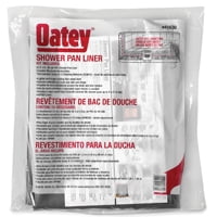 Oatey 41630 Shower Pan Liner Kit, 6 ft L, 5 ft W, PVC, (Best Walk In Shower Kits)