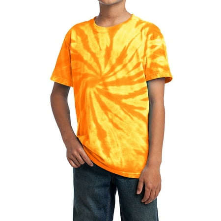 Mafoose Youth Tie-Dye Tee Gold X-Small