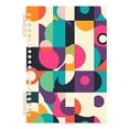 thumbnail image 7 of FORMRS 1-Subject Spiral Notebook 8" x 5" College Ruled 60 Refillable Sheet A5 Hard Cover, Pink Geometric, 7 of 7