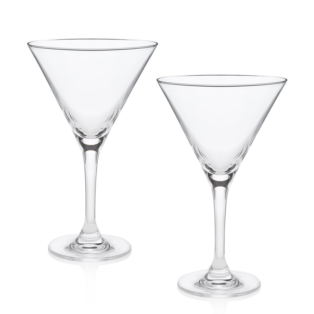 The World's Best Martini Glass (Duke's Bar Set of 2)