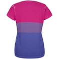 thumbnail image 2 of LGBT Bisexual Pride Flag All Over Womens T Shirt Multi SM, 2 of 2
