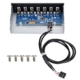 thumbnail image 3 of Unidad óptica Fosa Panel Frontal 7 Puertos USB2.0 Transmisión de Datos sin Pérdida para Caja de Comp, 3 of 6