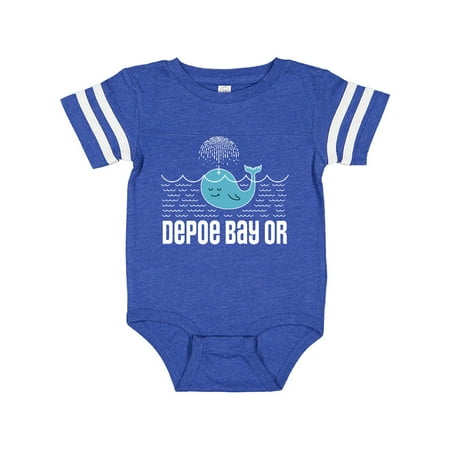 

Inktastic Depoe Bay Oregon Whale Gift Baby Boy or Baby Girl Bodysuit