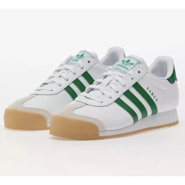 Adi-das Originals Samoa Men’s Running Shoe Athletic Sneakers White Trainers #078