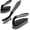 Black, Set of 3, variant on Scrub Brush Set of 3pcs - Cleaning Shower Scrubber with Ergonomic Handle and Durable Bristles - Grout Cleaner Brush - Scrub Brushes for Cleaning Bathroom/Shower/Tile/Kitchen/Floor/Bathtub/Carpet