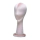 thumbnail image 4 of Soporte para sombreros con cabeza de maniquí, multiusos, para guardar sombreros y pelucas. Rosa crema, 4 of 9