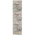 thumbnail image 3 of SAFAVIEH Madison Orlando Abstract Distressed Runner Rug, Grey/Turquoise, 2'2" x 12', 3 of 10