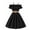 Black, variant on Esaierr 8-12T Kids Teen Girls Halter Dress A-line Dress Spaghetti Strap Dress for Little Girls Dress Sleeveless Dress
