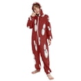 thumbnail image 5 of Vzayyk 4T-14Y Size Aviliable Cozy One-Piece Footless Sleeper Pajama White Snowmen Pattern, 5 of 8