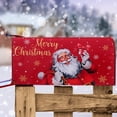 thumbnail image 4 of Cubierta para buzón de Navidad Lindejuan Papá Noel Árbol de Navidad Decoración navideña Año Nuevo 2024 2025, 4 of 5