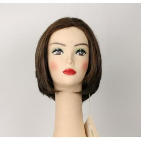 European Human Hair Freeda Wig Medium Brown Dorothy Size X-Large