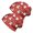 Christmas Snowman Reindeer Gift Pattern, variant on Christmas Snowman Snowflake Dot Pattern 2 Pack Slouchy Beanie Hat, Outdoor Running Hat with Stretchy Fabric & Soft Texture, Warm Thermal Gifts for Unisex Men Women