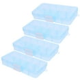 thumbnail image 1 of unbranded 4Ud Caja Organizadora Plástica Azul Con Compartimentos Para Piezas Pequeñas Y Accesorios, 1 of 8