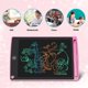 thumbnail image 4 of Tableta de escritura LCD colorida, tablero de dibujo de 8,5 pulgadas, tableta gráfica, bloqueo de teclas, escritura a mano, almohadilla de dibujo, juguetes para niños, regalos para niños y niñas (rosa, 4 of 5