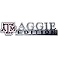 thumbnail image 2 of AMG Auto Emblems Compatible Auto Emblem Texas A & M Aggies Collegiate Edition ABS Molded Chrome, 2 of 2