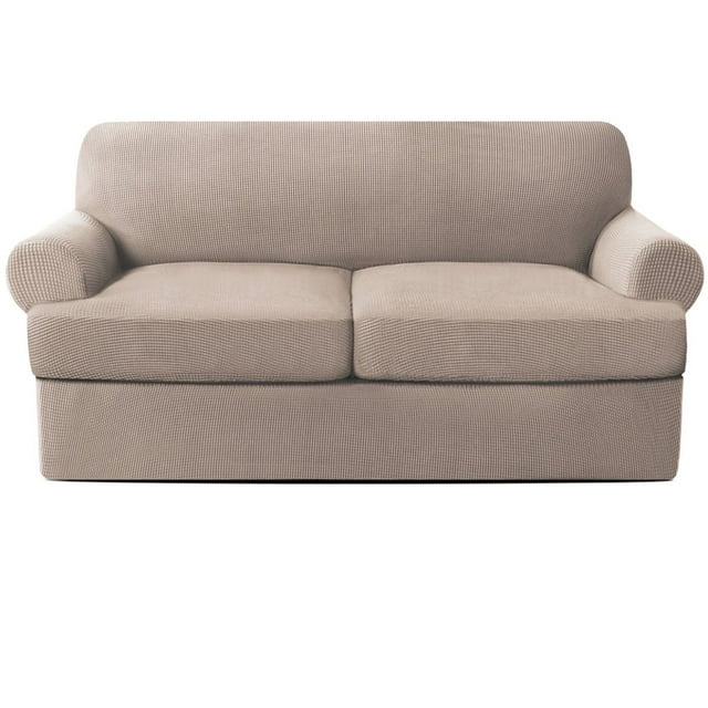 MesaSe Stretch Couch Cushion Slipcovers Replacement Simple Solid Color All-Inclusive Cushion Sofa Cover Gift for Families Friends