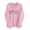 Pink, variant on Makaor Women's Sweatshirts Long Sleeve Christmas Plus Size Crew Neck Tops Graphic Pullover Tees Fleece Cute Vacation Clothes