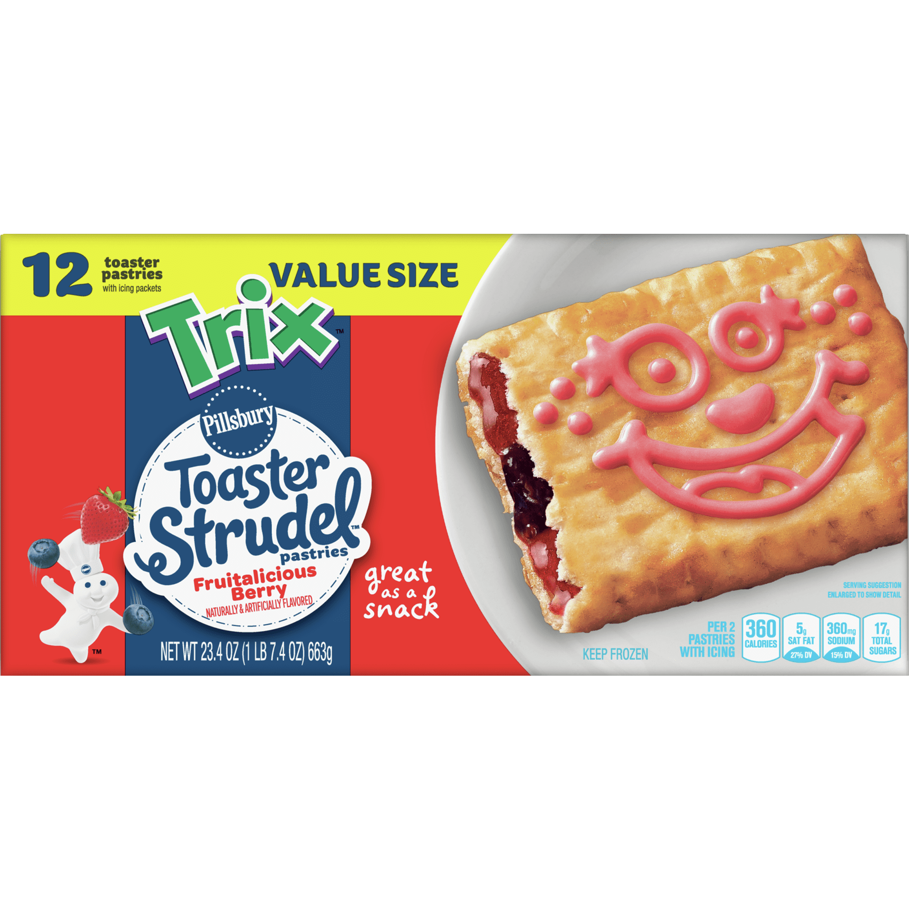 Pillsbury Toaster Strudel Frosting Recipe Dandk Organizer