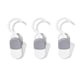 thumbnail image 1 of Set ClipHanger OXO Good Grips de 3 piezas, color blanco, 1 of 7