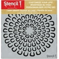 thumbnail image 3 of Stencil1 Asian Mum Stencil 5.75" x 6" Art Craft, 3 of 4
