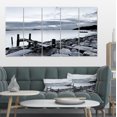 thumbnail image 1 of Small Sea Bridge from Rocky Beach - Landscape Canvas Art Print, 1 of 3