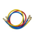 thumbnail image 4 of AC Gauges, AC Manifold Gauge Set for R134a R22 R410A, 3 Way Automotive AC Gauge Set with Hoses Adapter, 4 of 6