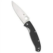 Spyderco Resilience Value Knife with 4.20" Stainless Steel Blade and Durable Black G-10 Handle - PlainEdge - C142GP