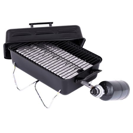 Char-Broil - Portable Deluxe Gas Grill - Black